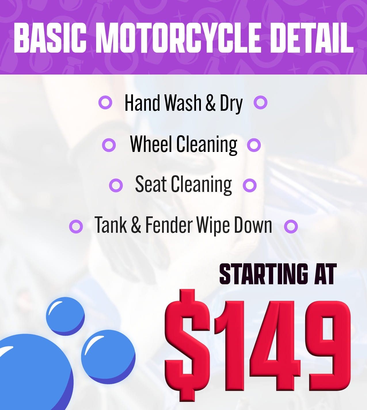 Detailing Specials